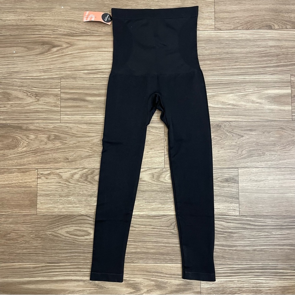 Shapermint Black High Waisted Shaping Basic Ankle… - image 9